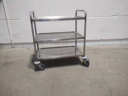 serving trolley s/s
